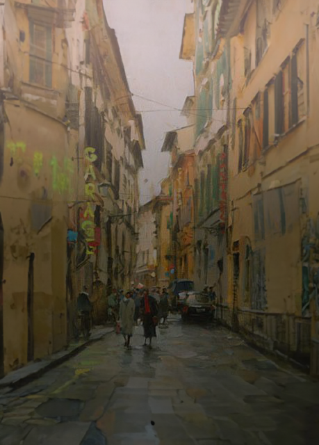 Dmitri Danish Street in Florence